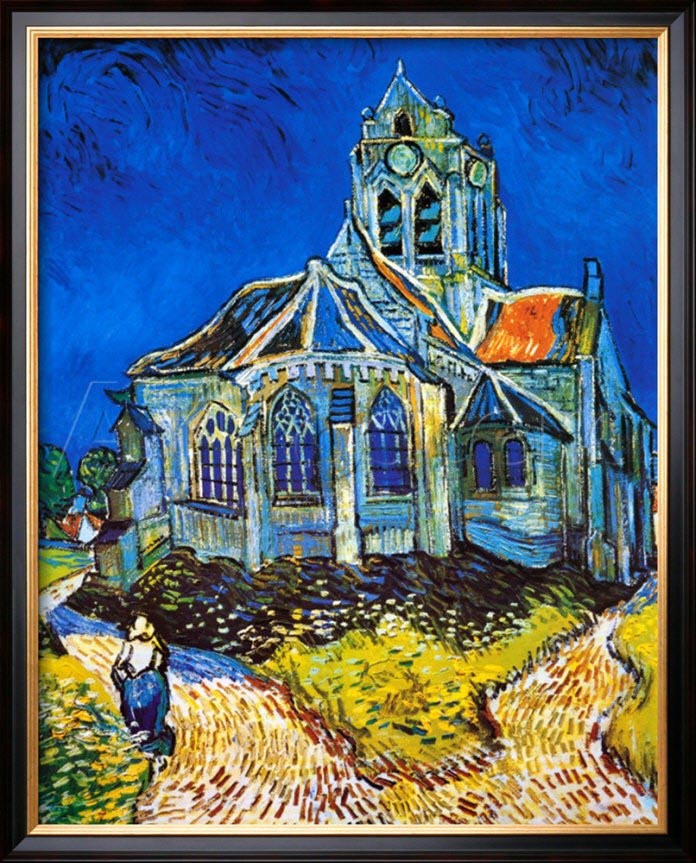 Church at Auvers - Vincent Van Gogh Paintings